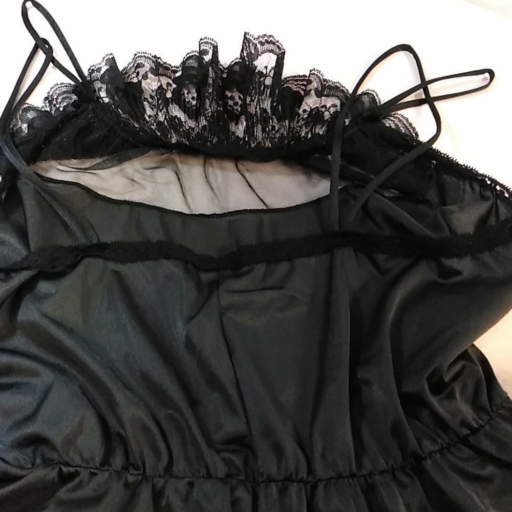 Lorraine babydoll Black color, lace. - Picture 7 of 14